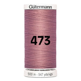 Gutermann naaigaren | 500m | 473 oud roze naaigaren GM - 500M - 473 - oud roze 4008015036942